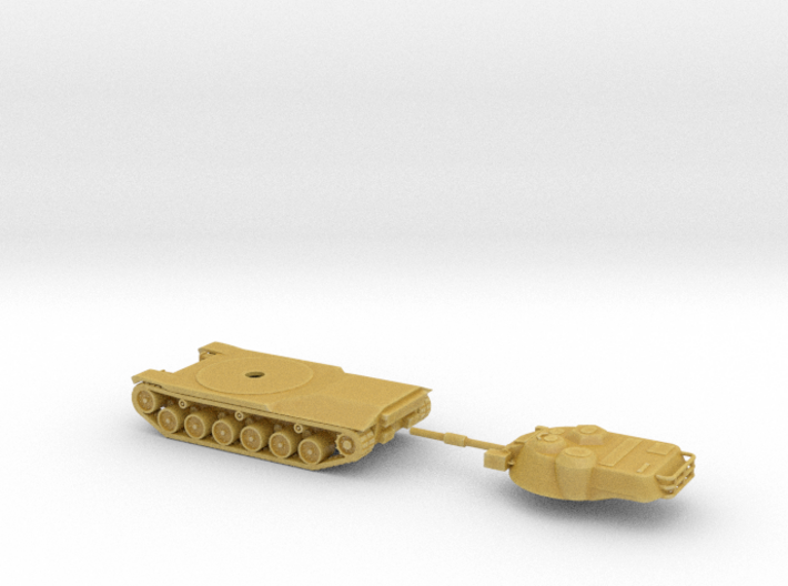 1/144 Scale MBT70 Tank 3d printed