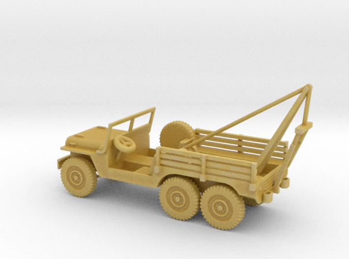 1/100 Scale 6x6 Jeep MT Wrecker 3d printed