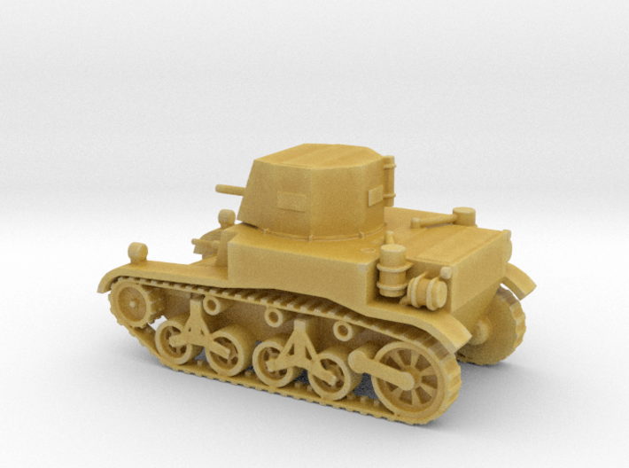 1/144 Scale M1A1 Light Tank 3d printed