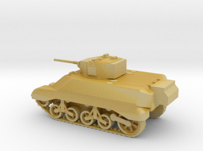 1/160 Scale M3A3 Light Tank 3d printed