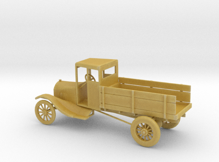 1/87 Scale Model T Open Truck 3d printed