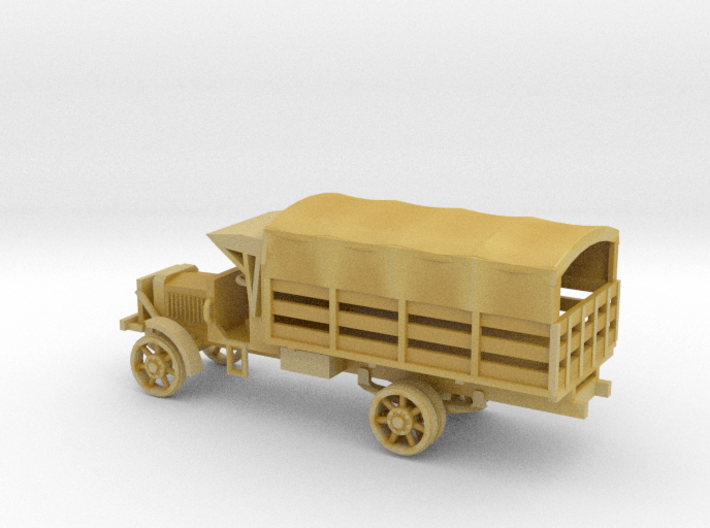 1/160 Scale Liberty Truck Cargo with Cover 3d printed