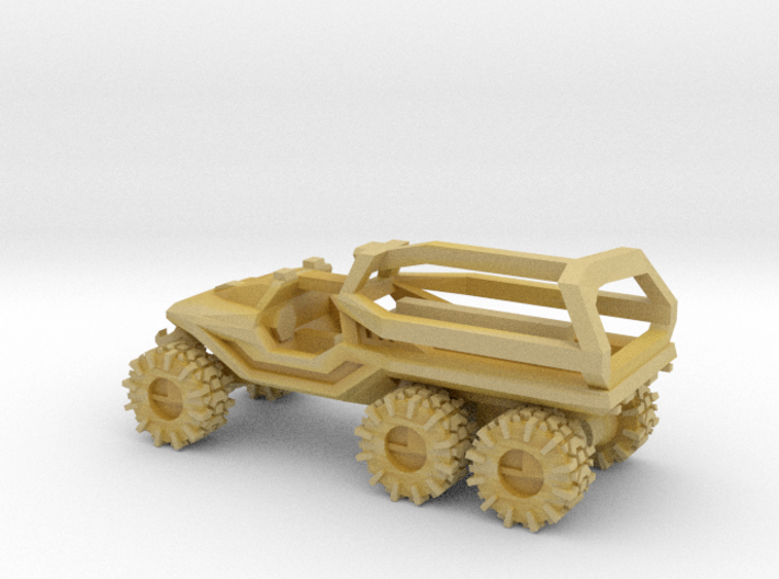 All-Terrain Vehicle 6x6 with Roll Over Protection 3d printed