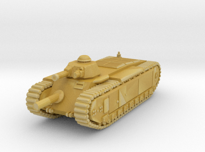 1/285 AMX 37 3d printed