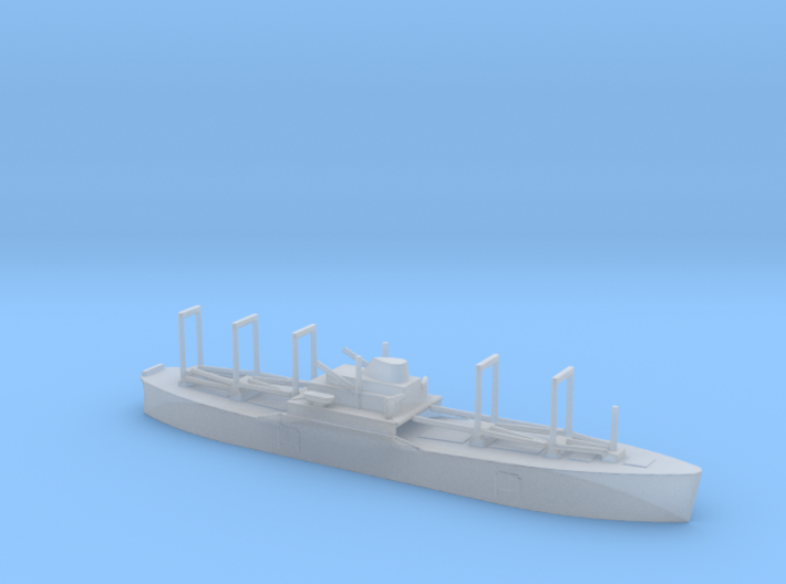 1/1800 Scale USS Comet T-AKR-7 3d printed