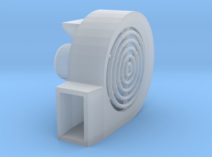 1/64 Centrifugal Fan 3d printed