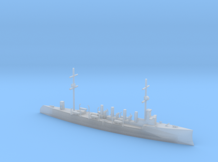 1/2400 Scale USS Chester CS-1 Scout Cruiser 3d printed