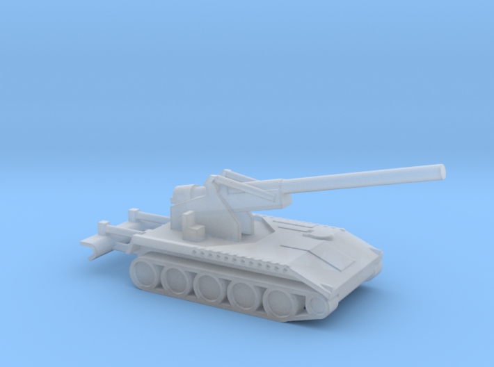 1/100 Scale M110A1 8 Inch Howitzer 3d printed