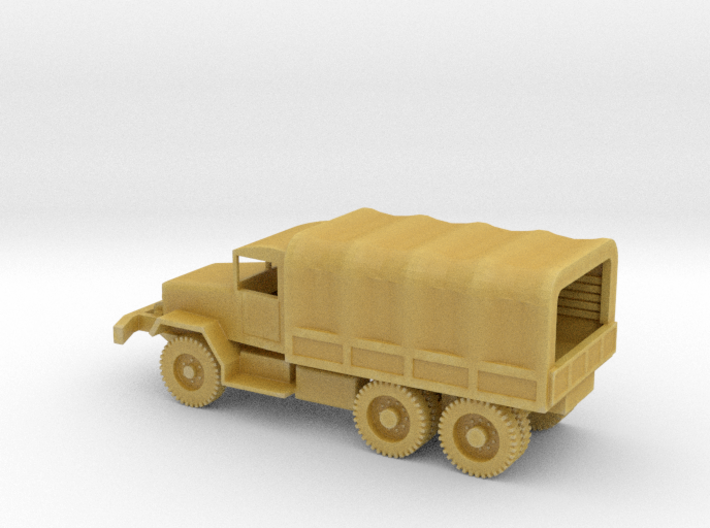 1/144 Scale M35 Cargo Truck with cover 3d printed