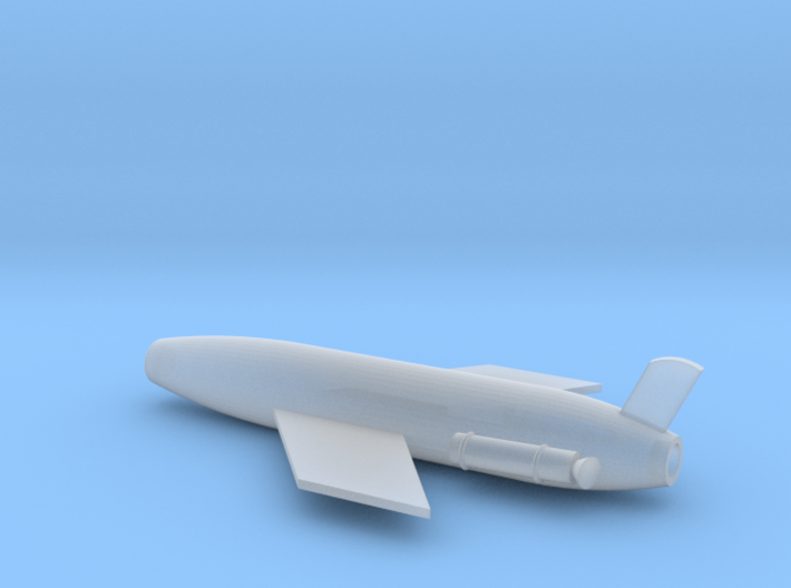 1/110 Scale SSM-N-8A Regulus I Missile 3d printed
