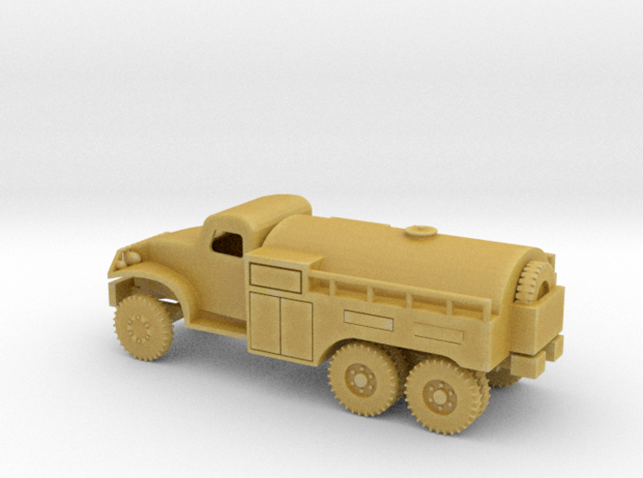 1/100 Scale USAAF GMC Fuel Truck 3d printed