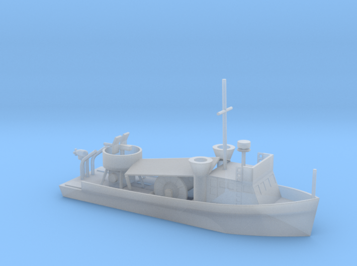 1/160 Scale 57' Minesweeper Boat Vietnam War 3d printed