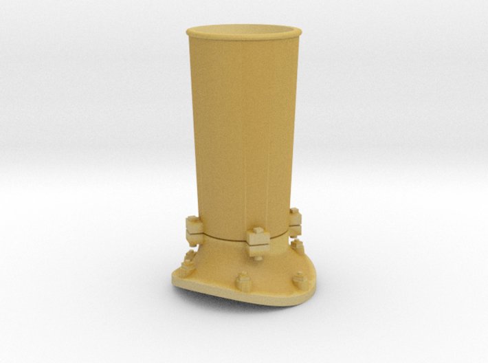 Steam locomotive smoke stack - S scale 3d printed