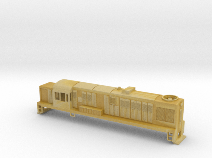 DJ Locomotive, New Zealand, (N Scale, 1:160) 3d printed 