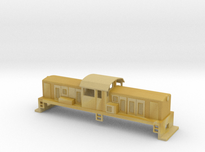 DSC Locomotive, New Zealand, (S Scale, 1:64) 3d printed
