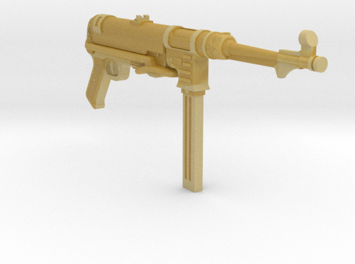 MP40 (folded) (1:18 scale) 3d printed 