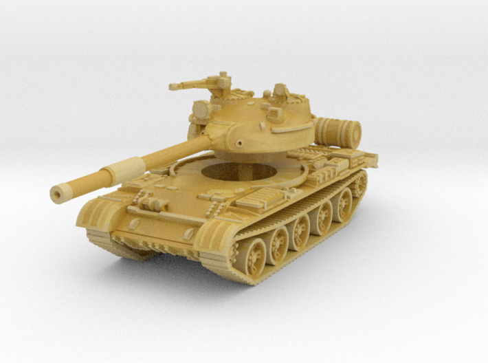 T62 Tank 1/144 3d printed 