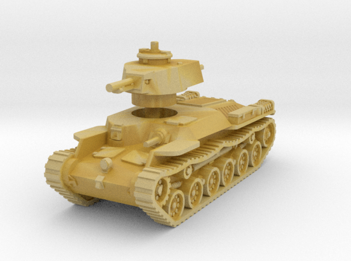 Chi-Ha Tank 1/160 3d printed 