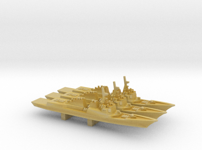  Sejong the Great-class DDG x 3, 1/6000 3d printed 