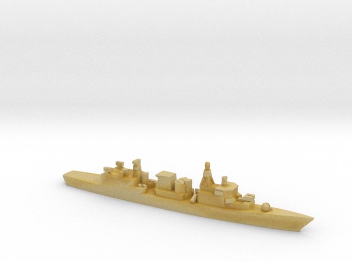 Bremen-class frigate, 1/1800 3d printed