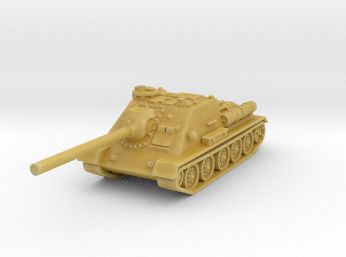 SU-100 tank 1/120 3d printed
