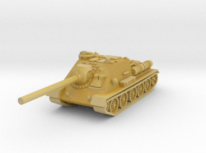 SU-100 tank 1/160 3d printed