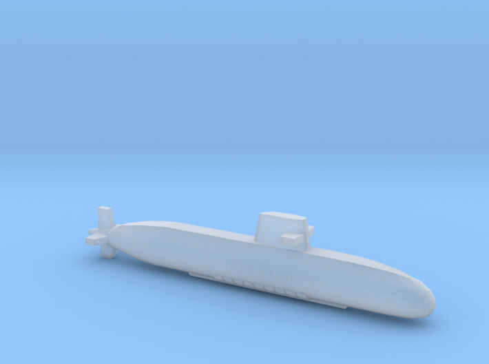 Oyashio-class submarine, Full Hull, 1/1800 3d printed
