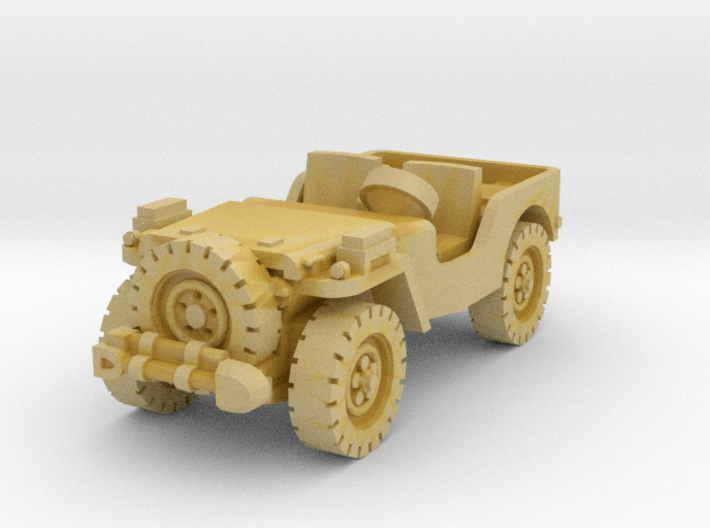 Airborne Jeep (recon) 1/144 3d printed