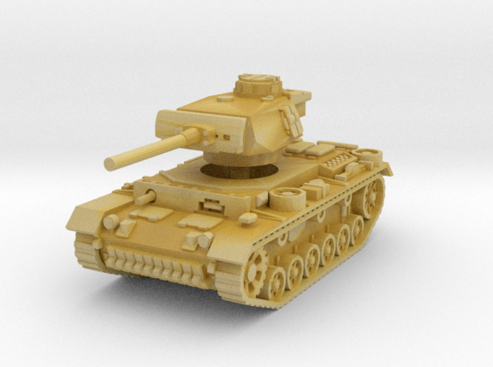 Panzer III L 1/200 3d printed