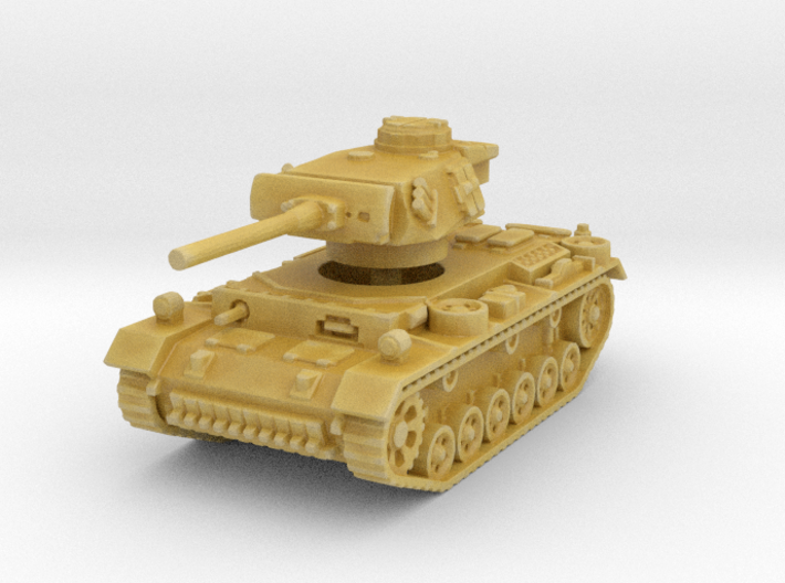 Panzer III M 1/285 3d printed