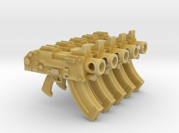 Mk87 Thunderbolt Pistols (with grip) 3d printed 