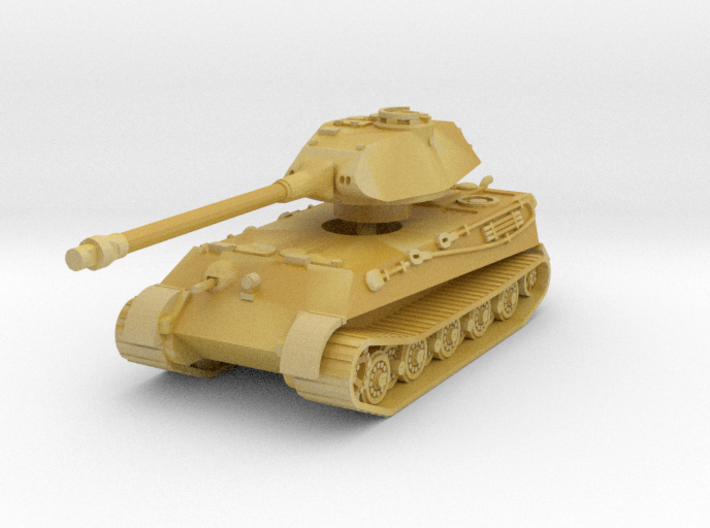 Tiger II P (no Skirts) 1/160 3d printed