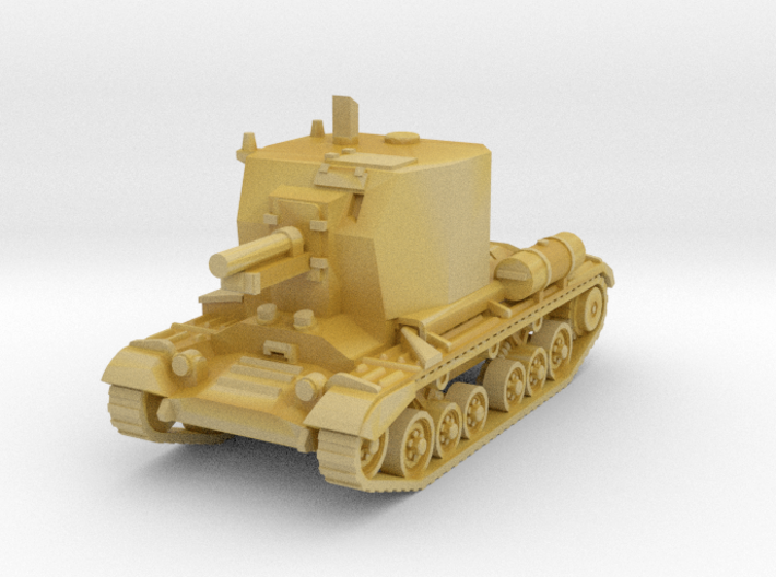 Bishop Tank 1/144 3d printed