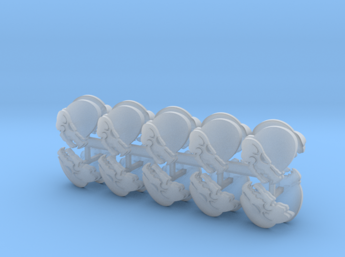 Space Vikings 4th Indo Shoulder Pad icons x20 3d printed