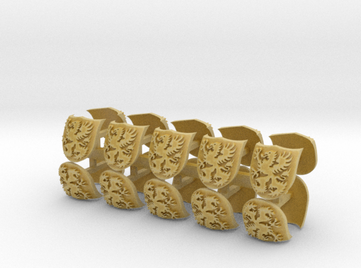 Howling Griffons shoulder pad icons x20 L #1 3d printed