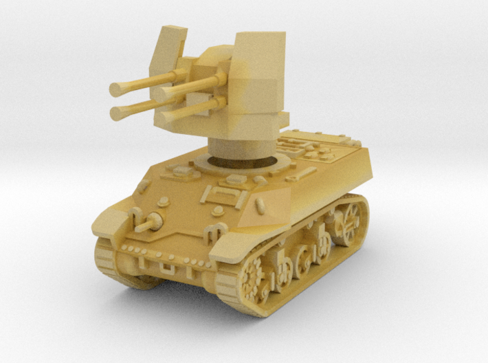 M3A3 with Flakvierling 38 1/160 3d printed