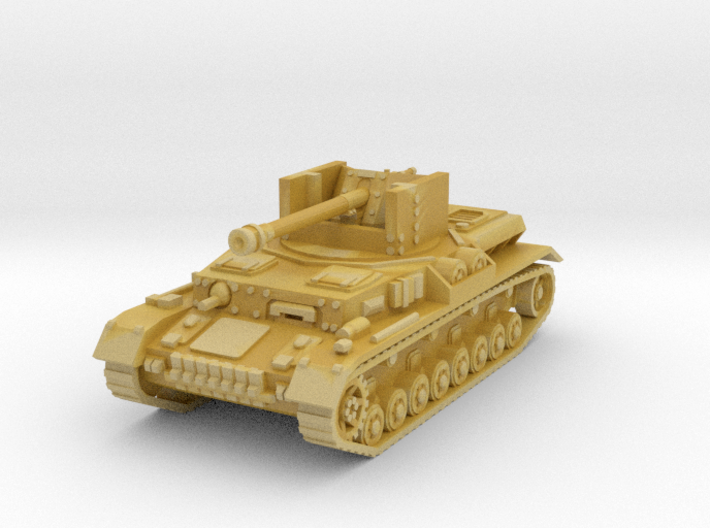 Panzer IV G with Pak40 1/220 3d printed
