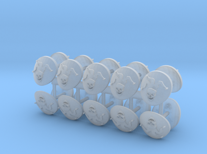 Commission 137 shoulder pad icons x20 #3 3d printed