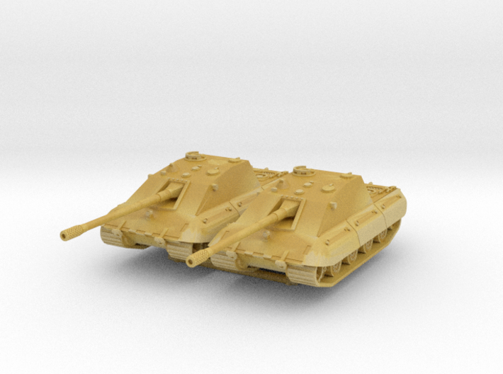 Jagdpanzer E-100 Krokodril (x2) 1/285 3d printed