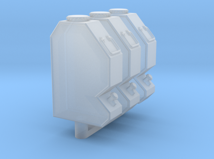 British tank water cans WW2 type B 3d printed
