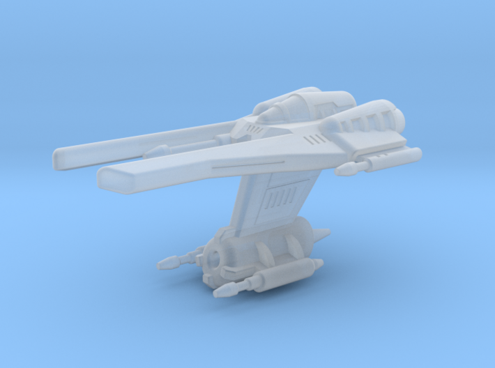 Toth Starfighter: 1/270 scale 3d printed