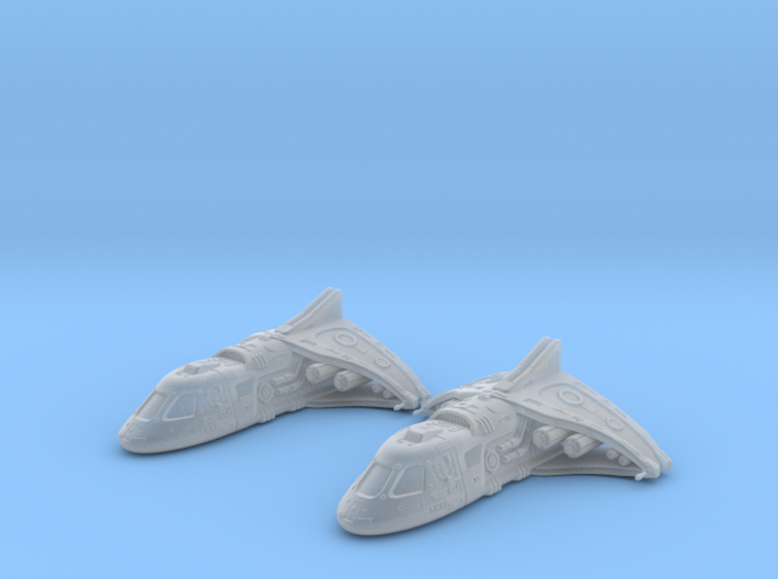 Ancient Shuttle set: 1/700 scale 3d printed