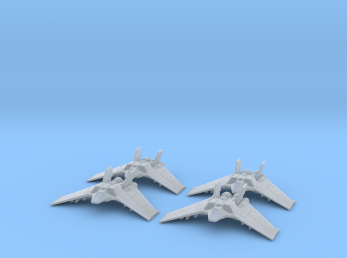 F/A-302c Large Set: 1/700 scale 3d printed