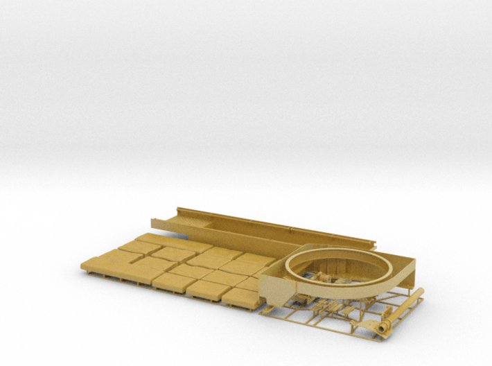 M3A1 halftrack parts (16th scale) 3d printed 