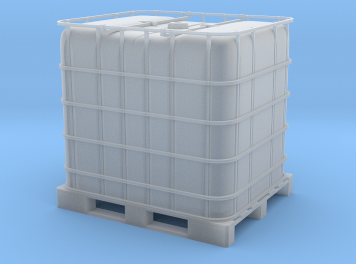 1000-ltr IBC liquid container (1:35) 3d printed