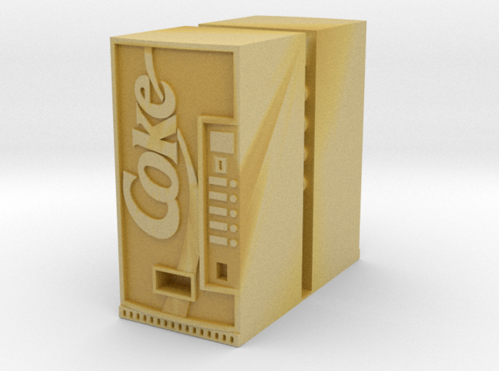 COKE VENDING MACHINES X2 3d printed 