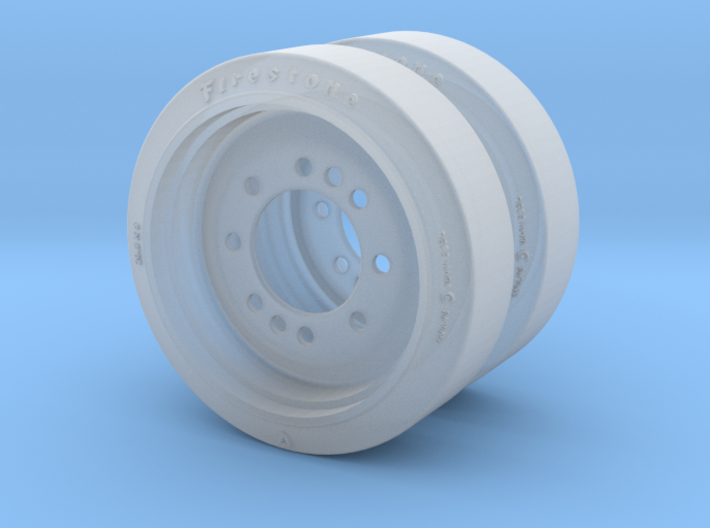 C135844 RIM AND DISC ASSEMBLY 1:16 3d printed