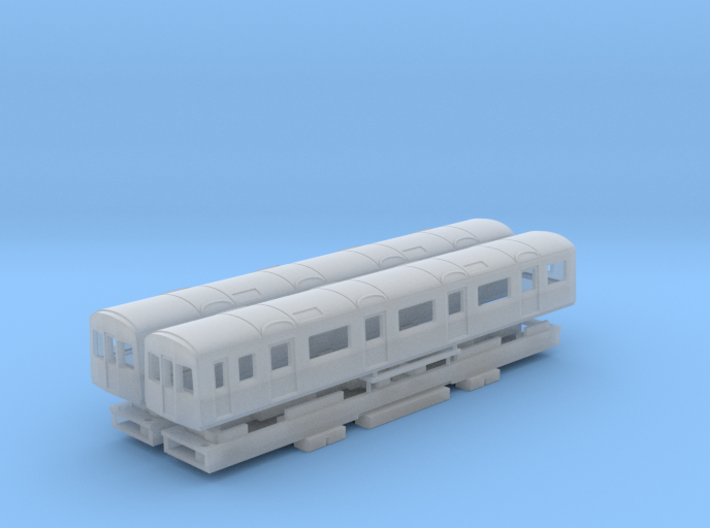 N Gauge D78 Underground Kit - Driving cars only 3d printed