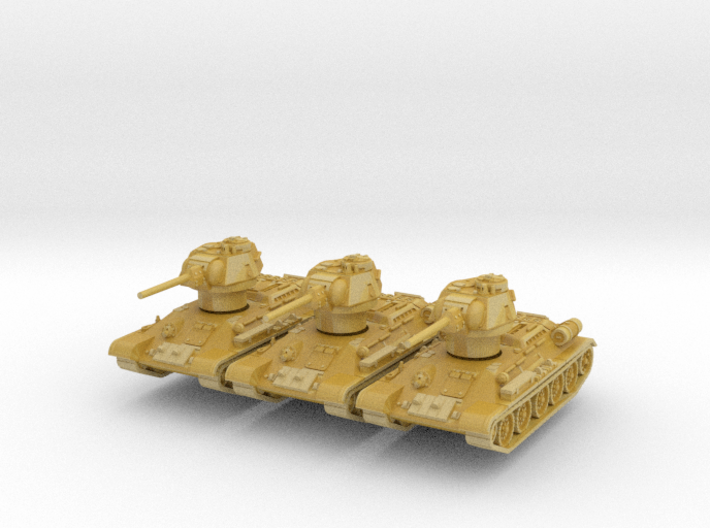 T-34-76 1944 fact. 183 early (x3) 1/220 3d printed