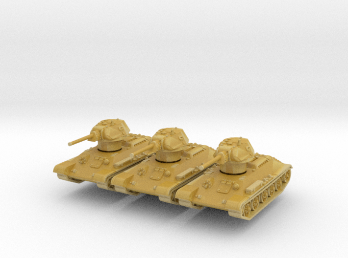 T-34-76 1942 fact. STZ early (x3) 1/200 3d printed